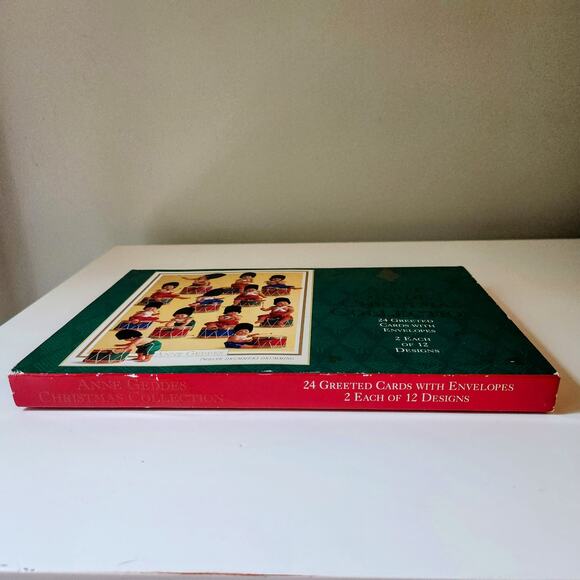 Anne Geddes Vintage 1997 Christmas Collection 24 Greeting Cards with Envelopes - Picture 12 of 14